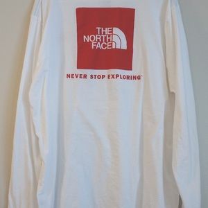 The north face long sleeve.